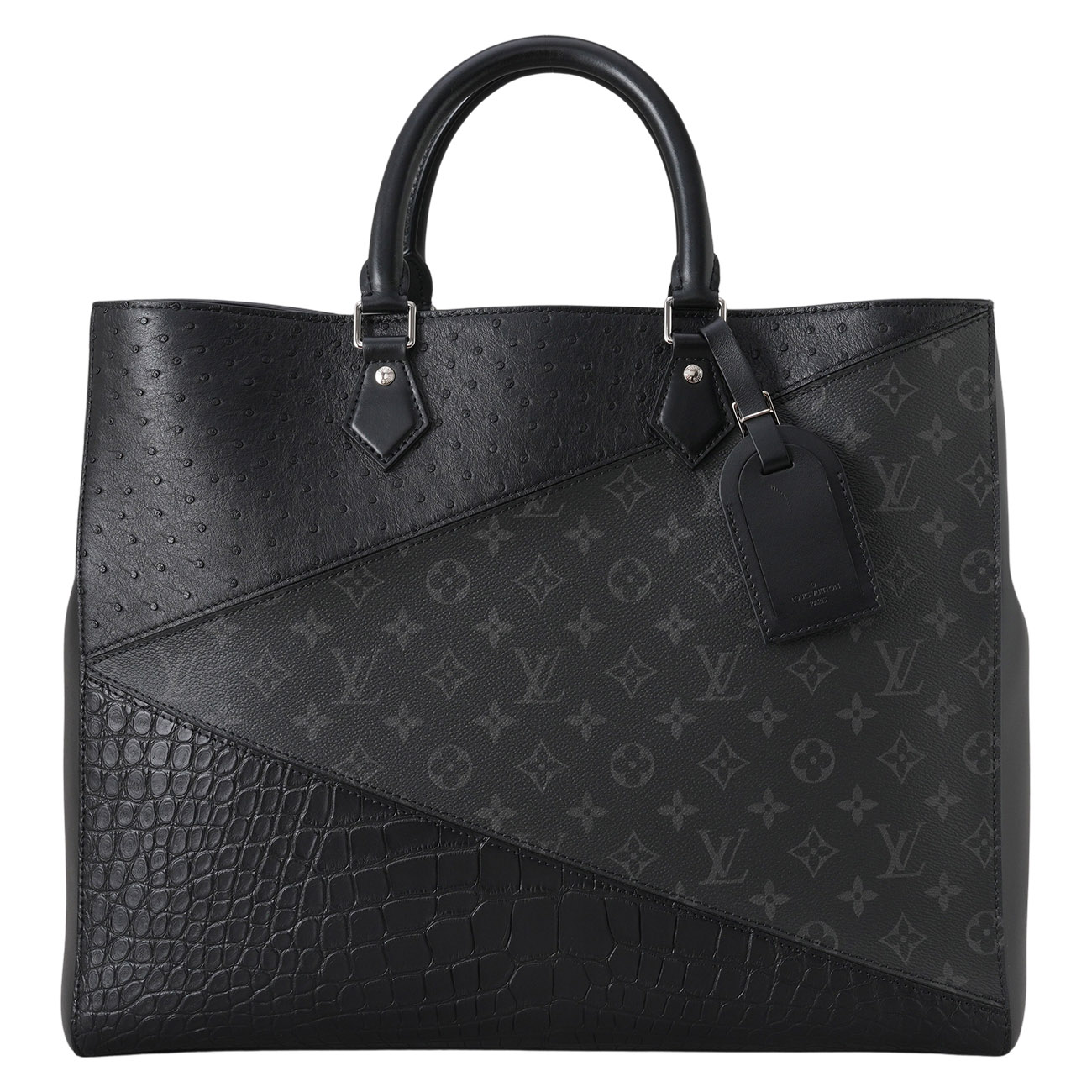 LOUIS VUITTON(USED)루이비통 N96388 오스트리치 와니 캔버스 그랑삭